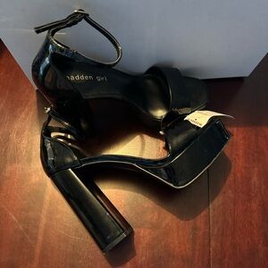 Madden Girl Black Heels